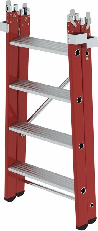 Günzburger Steigtechnik - Einsteckteil für Plattformleiter steckbar plus 4 Stufen - 052082