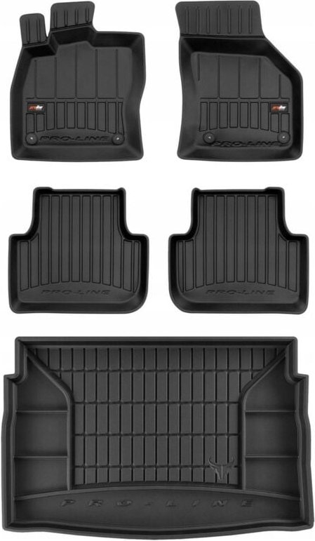Thumbnail - SET 3D Gummifußmatten VW Golf Sportsvan 2014-2020 d