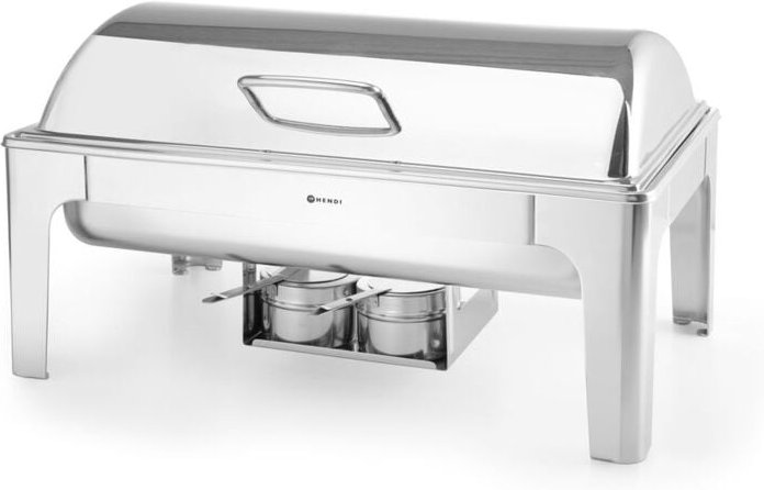 Chafing Dish gn 1/1, Spiegelglanz, Profi Line, 9L, 570x405x(H)320mm - Hendi