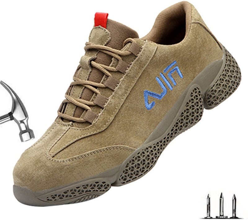 Thumbnail - Herren 6KV isolierte Arbeitsversicherungsschuhe, stoßfest, durchstichfest, atmungsaktiv, Arbeitsschuhe, Schweißschuhe 44