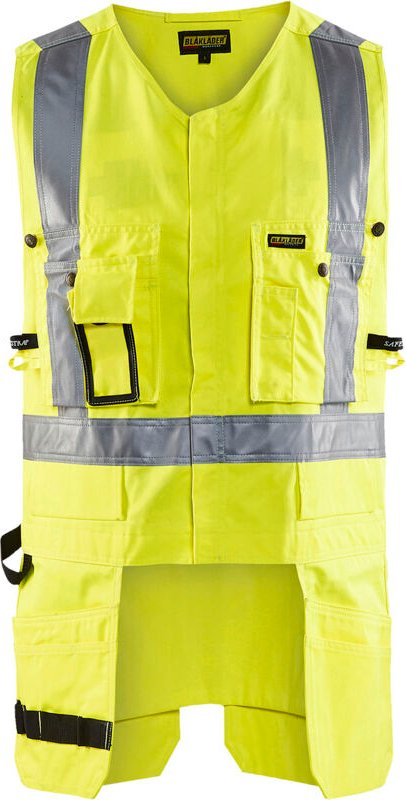 Arbeitsweste mit Werkzeughalter, Hochsichtbarkeit 3027 - Neon Gelb L
