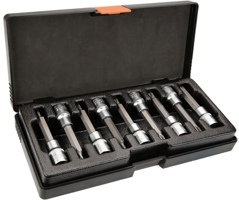 Thumbnail - Torx-Bits auf Stecknuss 100 mm, 9er-Set