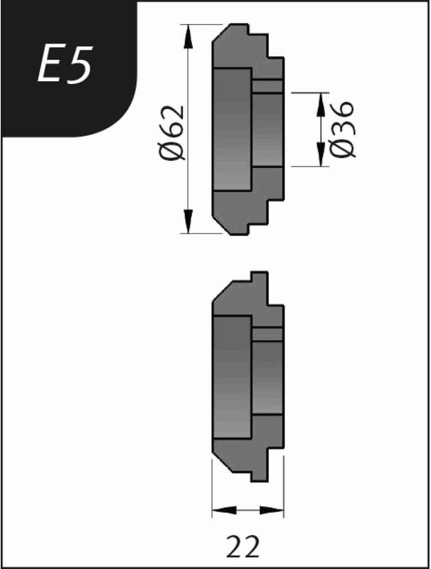 Rolle für SBM140-12, Typ E5 Metallkraft 3880135