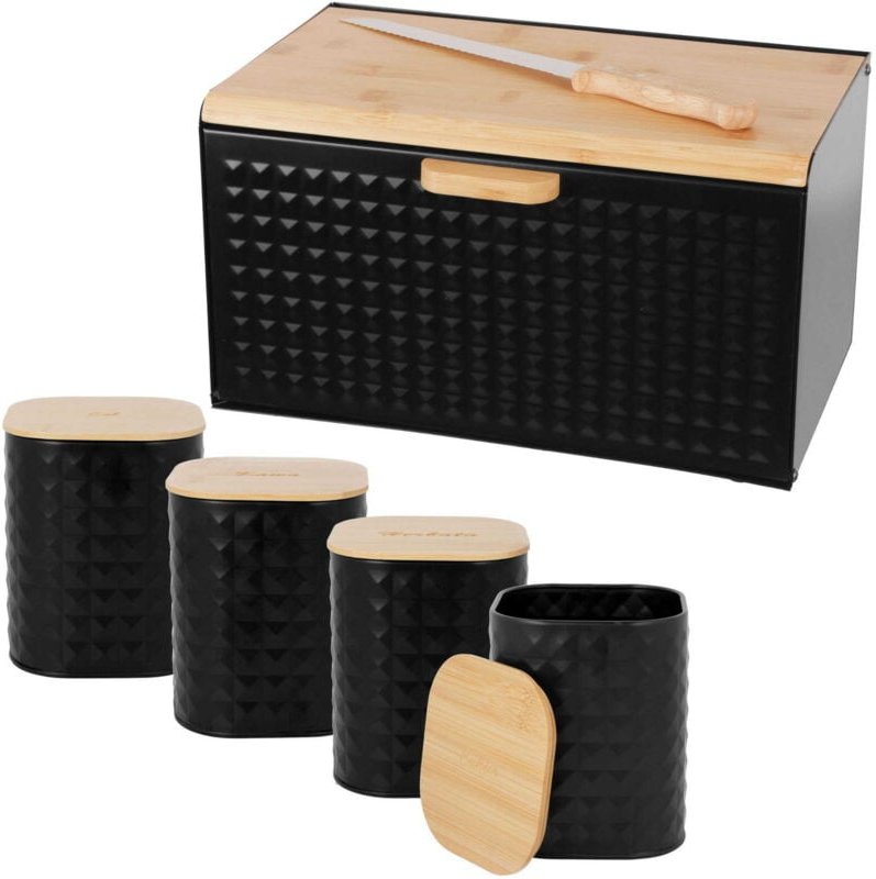 Doppelseitiger Brotkasten mit 4 Behältern BRUNBESTE BB-2754-PL