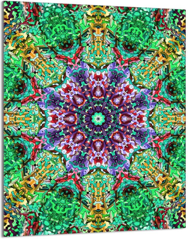 Glasschneidebrett 40x52 Muster