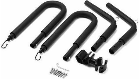 Surfbrett-Fahrradständer Surfbrett-Fahrradständer - Schwarz