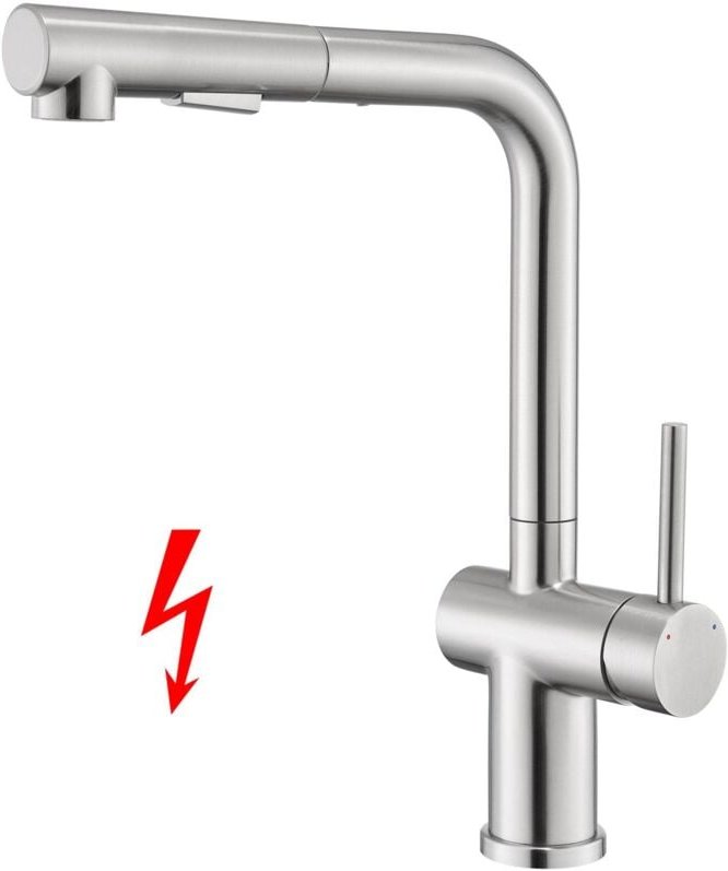 Spültischarmatur Niederdruck Ausziehbar Wasserhahn Küche