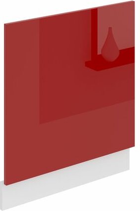 Frontblende für Geschirrspüler po. Frontblende Geschirrspüler 60 cm Breite. Frontplatte für Spülmaschine ohne Griff, Rot...