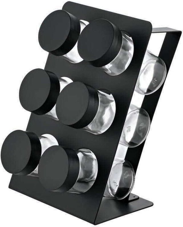 7er-Set Gewürzbehälter. BRUNBESTE BB-2772 Gewürzglas.