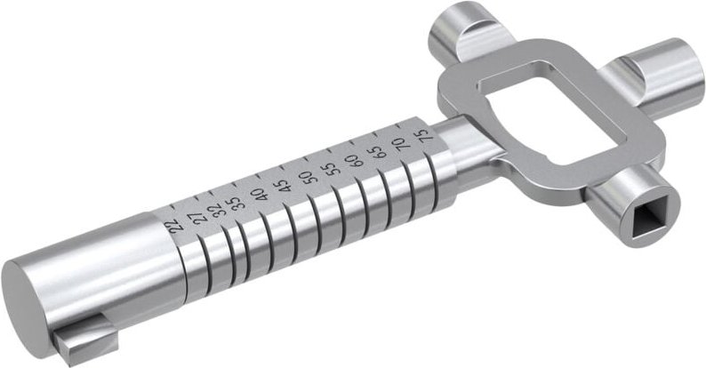 Thumbnail - 668NK Universal-Steckschlüssel Silber - Basi