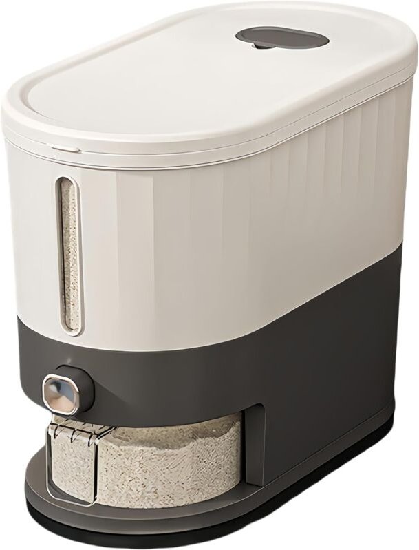 Küchenaufbewahrungszubehör Reisaufbewahrungsbox, Reisaufbewahrungsbehälter in Lebensmittelqualität, ultradünner Drucktyp...