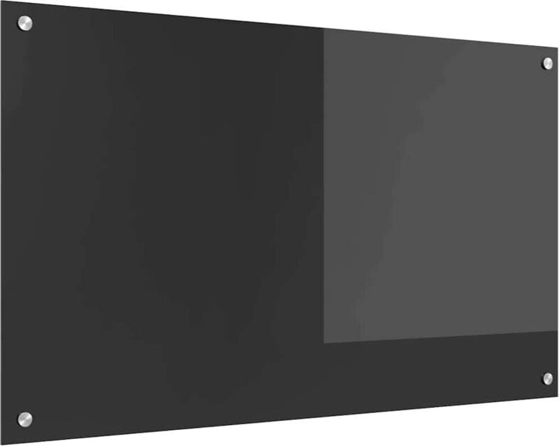 Küchenrückwand Dunkelgrau 100 x 60 x 0.6 cm Vidaxl