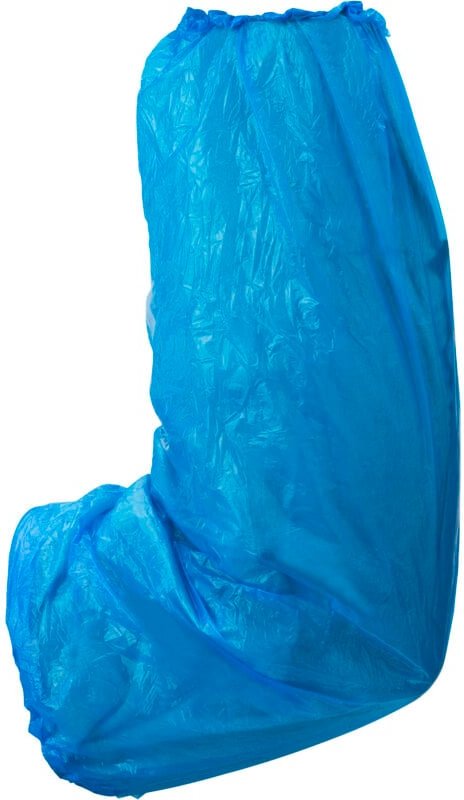 Set von 20 - 100 Einweg-Polyethylen-Armbänder - Blau