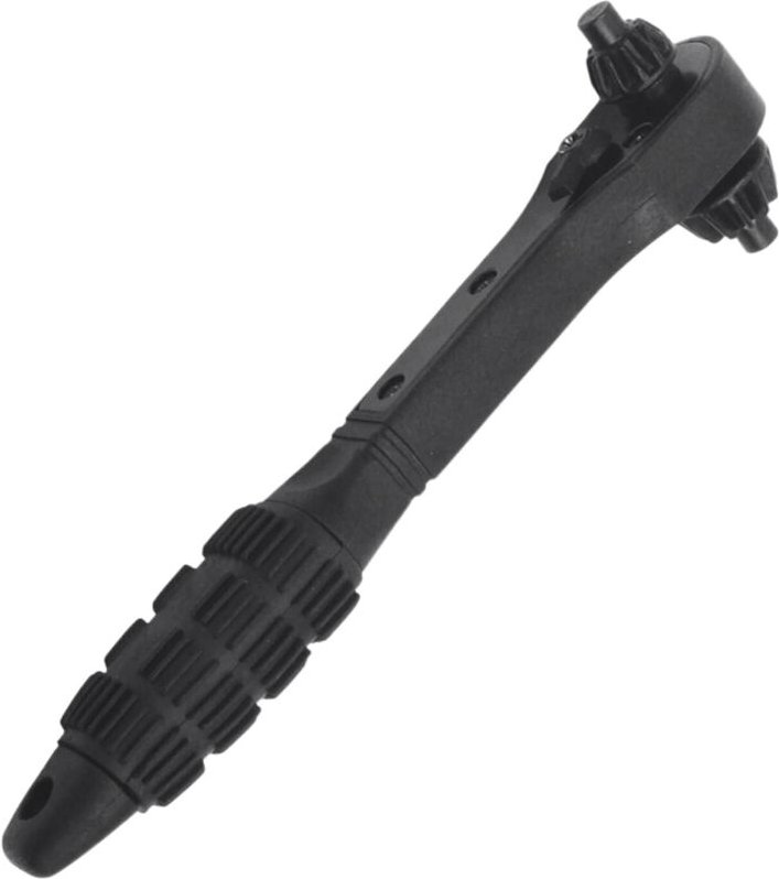 Ratschenschlüssel zum Festziehen und Lösen von Bohrfuttern, Mechanikerschlüssel für Heimwerkerarbeiten 2-in-1 Bohrfutter...