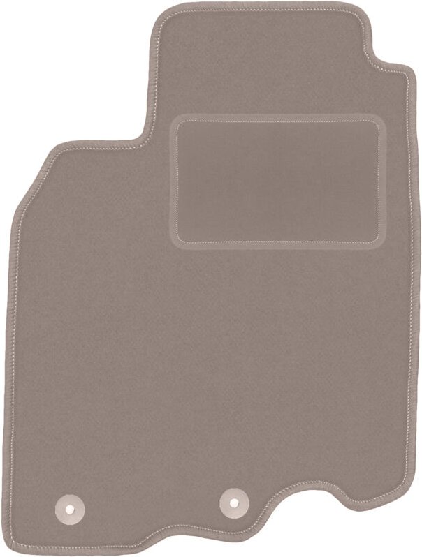 Beige Fahrermatte für: Honda Insight II Fließheck (2009-2014)