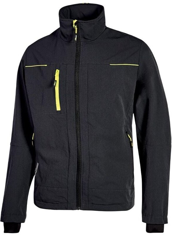 Thumbnail - Arbeitsjacke aus Stoff PLUTON - Schwarz M