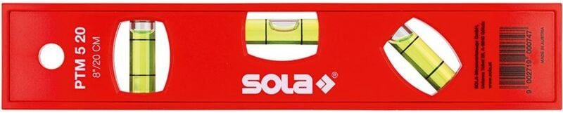 Wasserwaage Kunststoff ptm 5 20 magnetisch - Sola