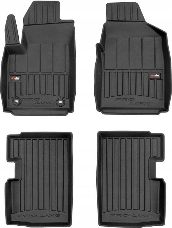 GUMMIMATTEN FORD KA Mk2 2008-2016 3D MULDE