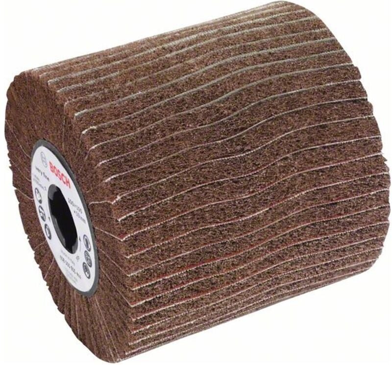 Lamellenschleifwalze mit Vlies, 19 mm, grob, 100 mm - Bosch