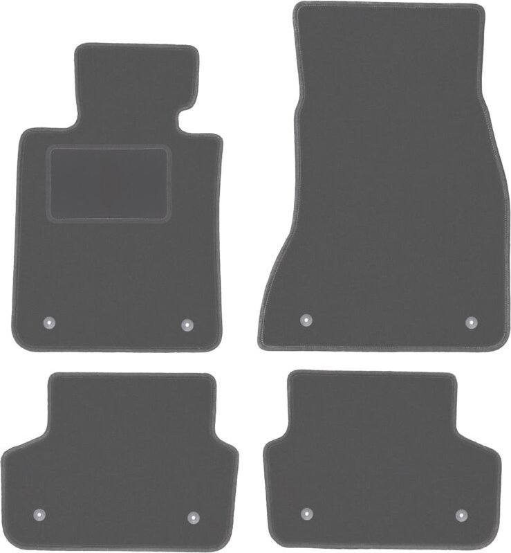 Graphit-Fußmatten für: BMW 5 G30 Limousine (2017-)