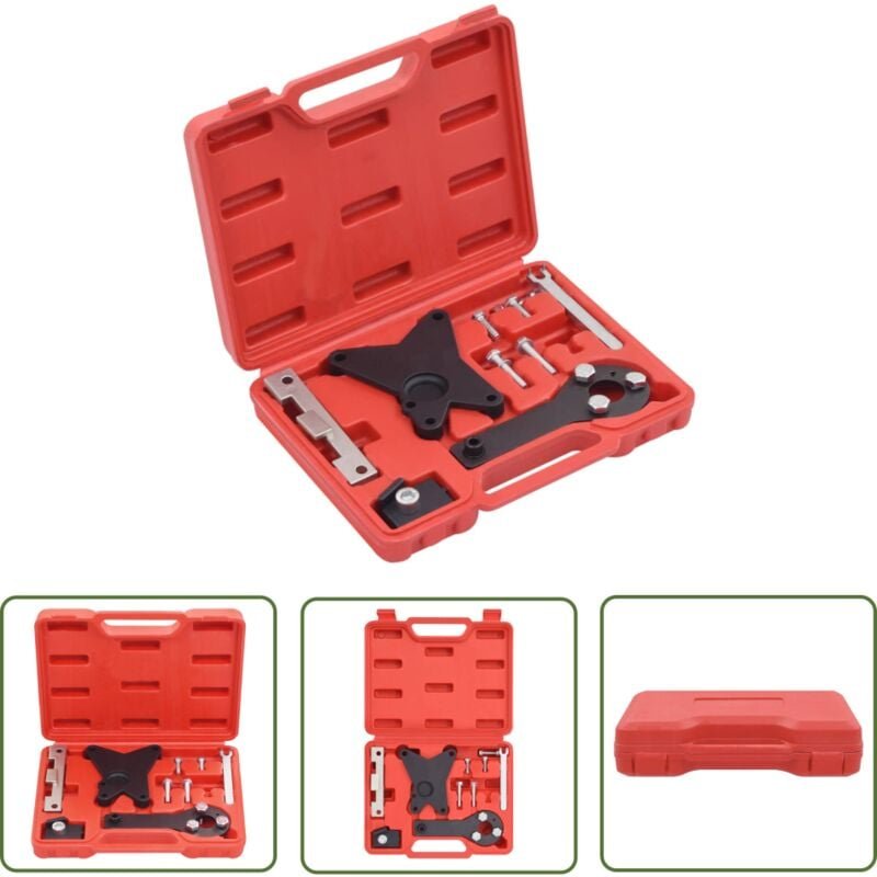 Vidaxl - The Living Store 9-tlg. Motoreinstellwerkzeug-Set - Motorreparatur - Steuerkettenwechsel - Zahnriemenspannung -...