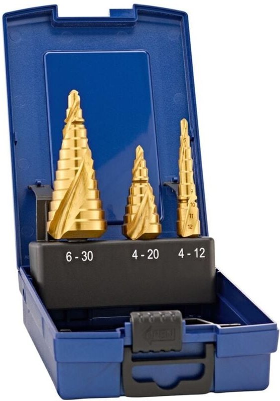 Stufenbohrer-Satz hss, spiralgenutet, 4-30,0 mm - Forum