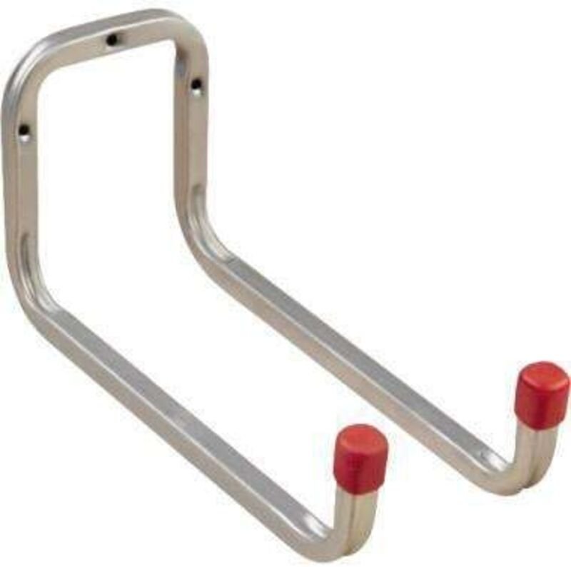 Gerätehalter 25 x 12 x 9,8 cm (b x h x t) 2 Greifer Stahl silber