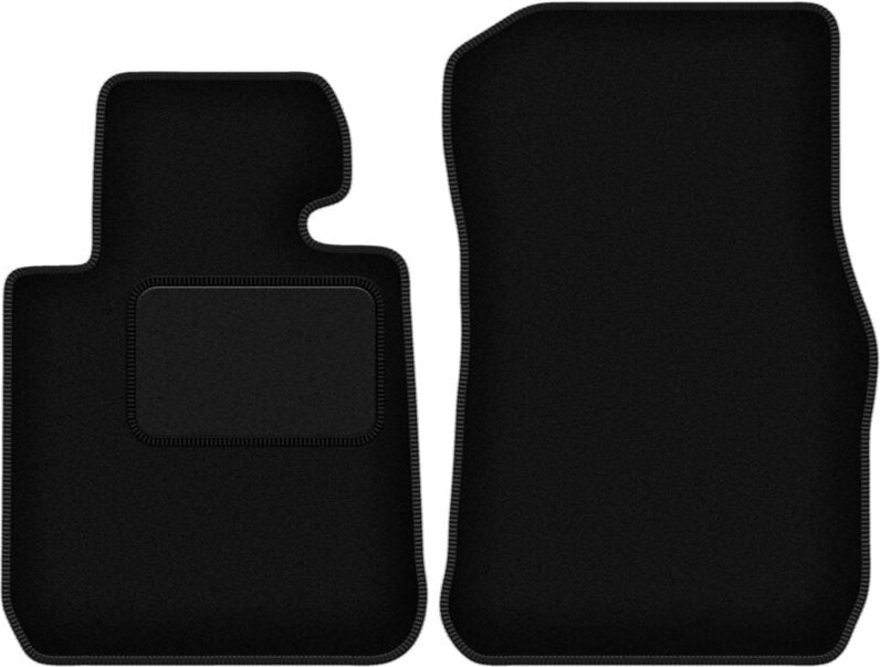 Vordere Matten schwarz für: BMW 1 F23 Cabrio (2011-2019)