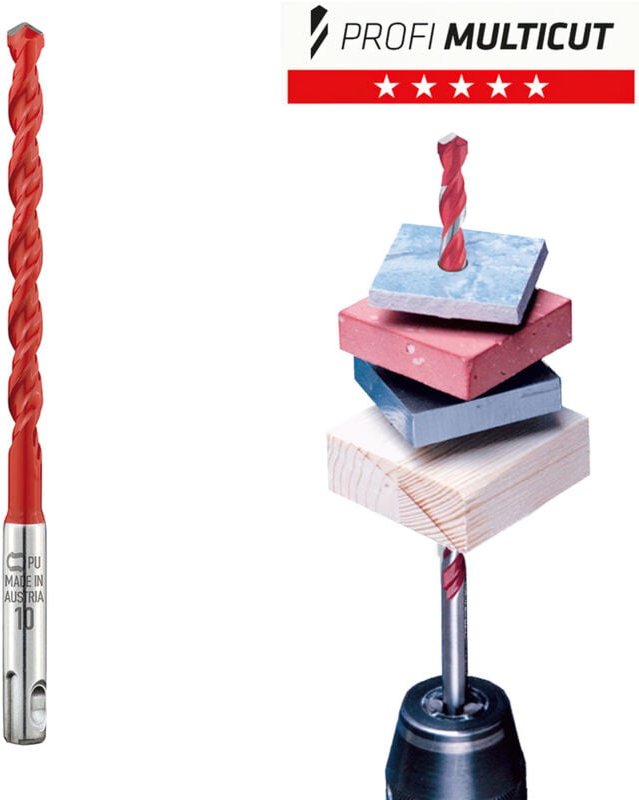 Broca Alpen Multiuso Sds Plus 8,0x110 mm.