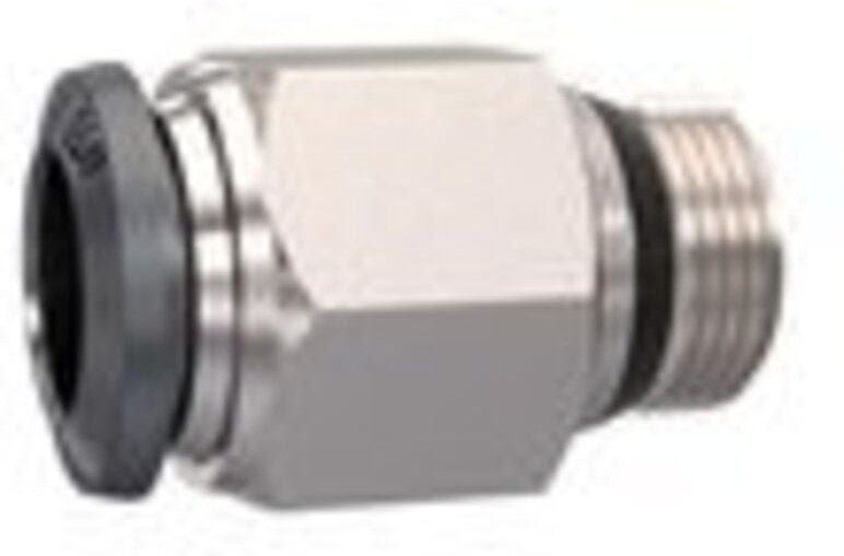 Ger. Steckverschraubung »universal short « 1/8, Schl.8, kon.dicht. - Riegler