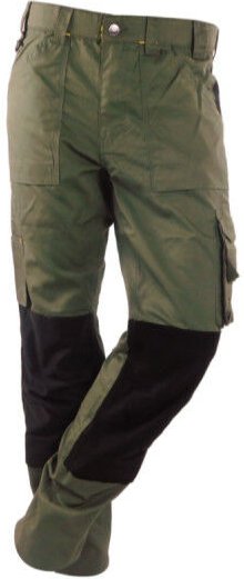 Arbeitshose - Herren - Größe 52 - Mehrere Taschen - Gerader Schnitt - Khaki - mobilon - Rica Lewis