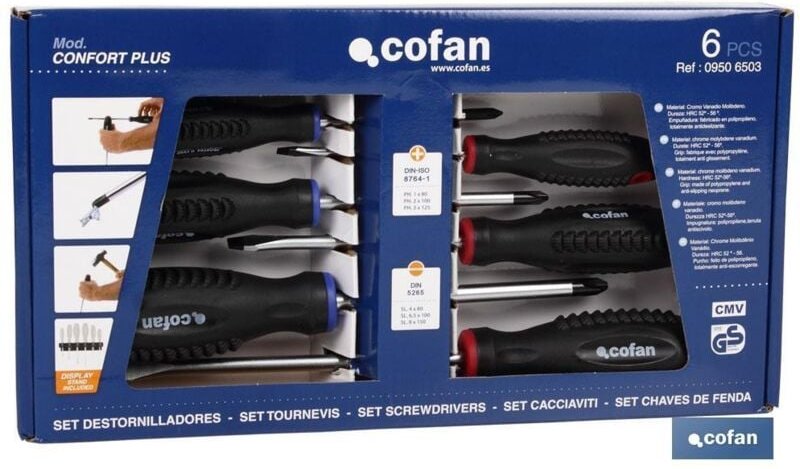 Schraubendrehersatz 6-tlg. 6000er-Serie