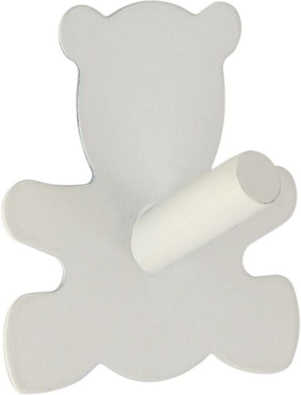 Bärchenhaken edelstahl 3m - weiss Tendance