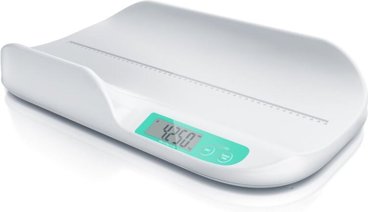 Mybeo - Digitale Babywaage mit Display - 20 g bis 20 kg / 2,9 Zoll