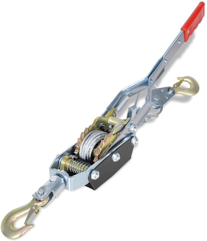 Seilzug 1815 kg mit zwei Gängen Vidaxl