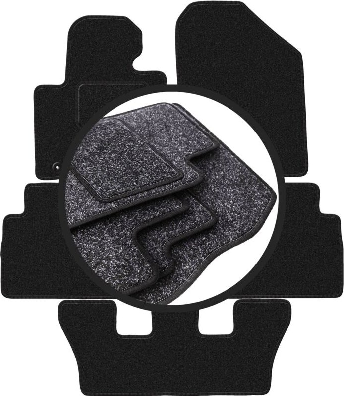 ANTHRA Autofußmatten für: Kia Sorento III 7-Sitzer (2015-)