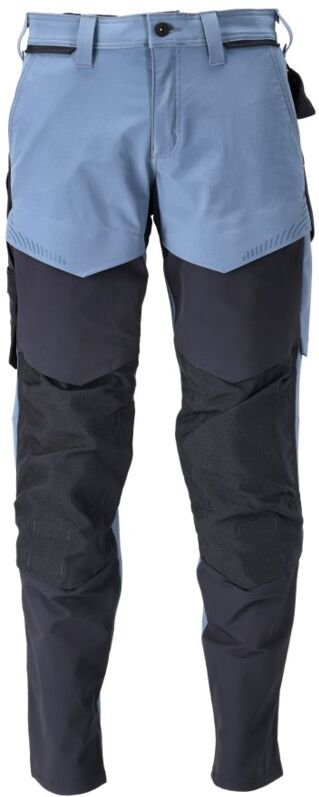 Thumbnail - Hose mit Kniepolstertaschen Mascot Ultimate – Graublau/Marineblau – Größe 62 – Schrittlänge 82 – 22379-311-85010-82C68