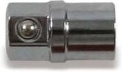 Beta - 123 E1/4 Bit Adapterwinkel für 10 mm de Ratschenschlüssel, 10 mm de Durchmesser, 20,6 mm de Länge, 1/4 '
