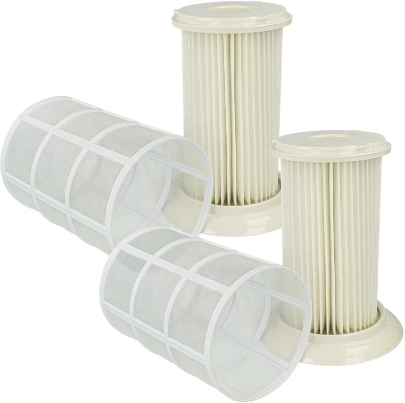 2x Vormotorfilter kompatibel mit Hoover VR81LR02001, VR81VR01001, VR81VR02001 Staubsauger - Motorschutzfilter, Abwaschba...