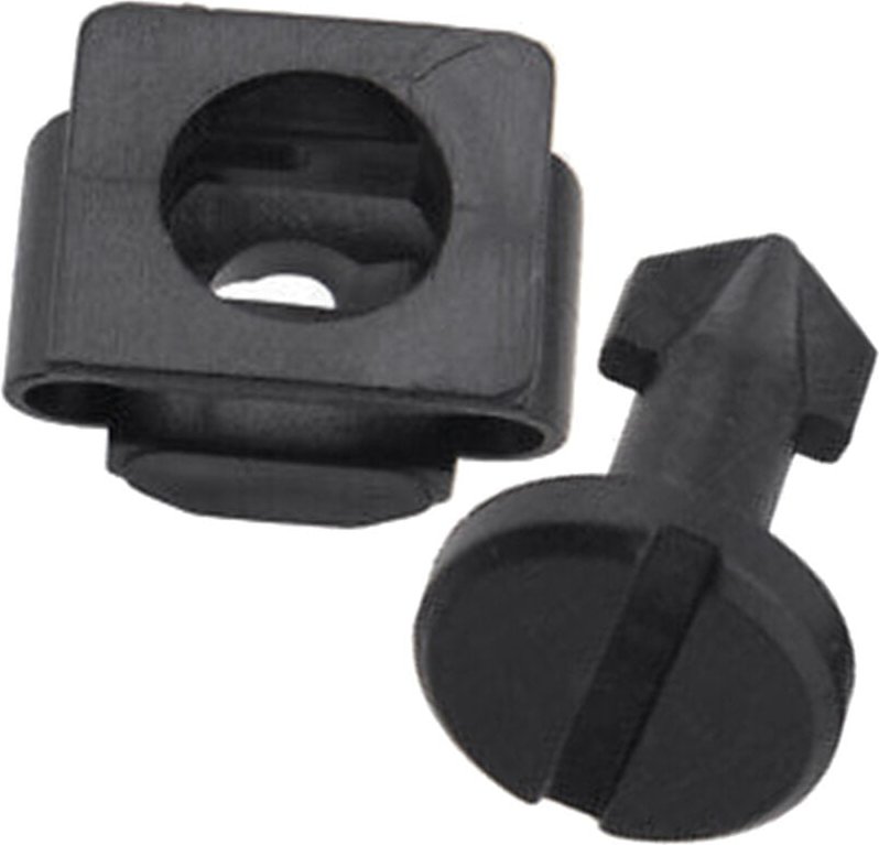 Thumbnail - Tlily - Radkastenschraube Motorabdeckung Schwarz Kunststoff für 91501-SS8-A01, 91601-SS8-A01