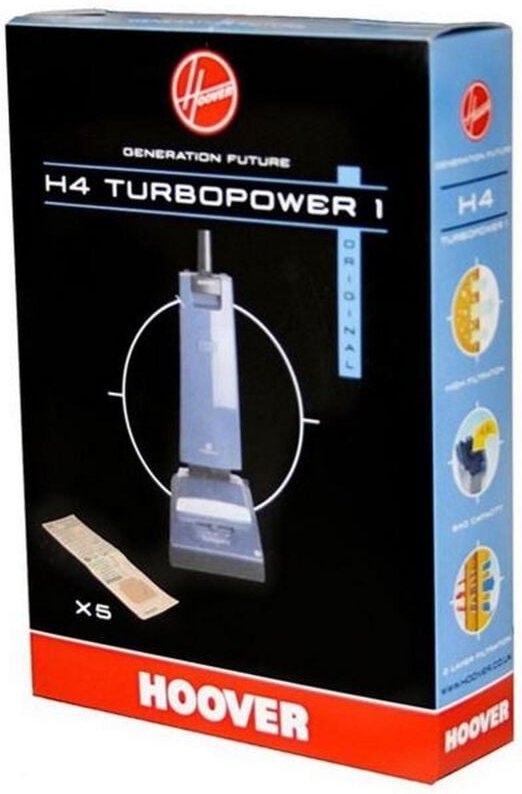 Ersatzteil - 5er Pack Staubsaugerbeutel H4 TURBOPOWER1 - Hoover