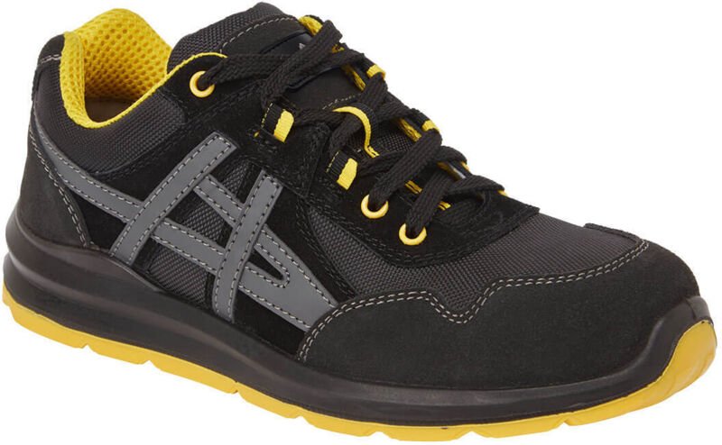 Arbeitsstiefel niedrige MERSEY Steelite S1 Schwarz 47