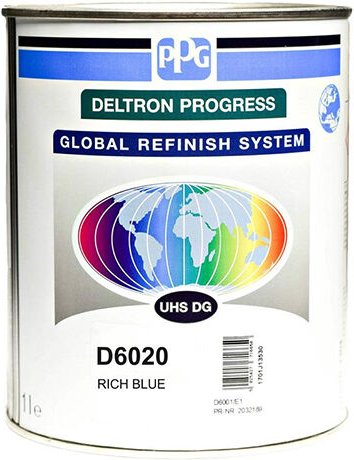 Ppg Deltron D6020 Uhs Rich Blue 1 Liter