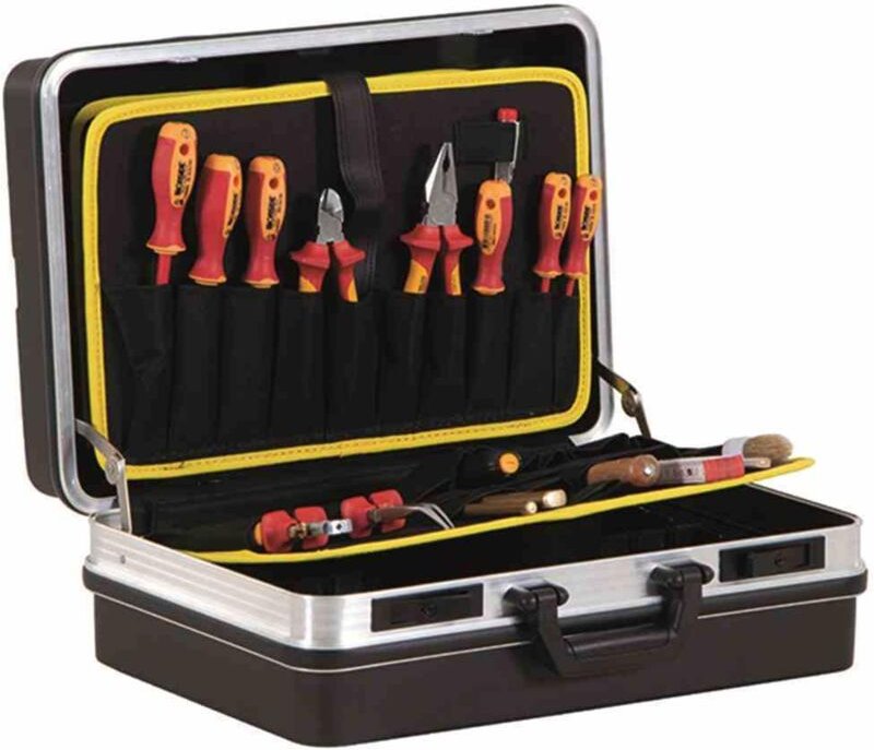 Ironside - ABS-Lehrlingskoffer Elektro 23-teilig