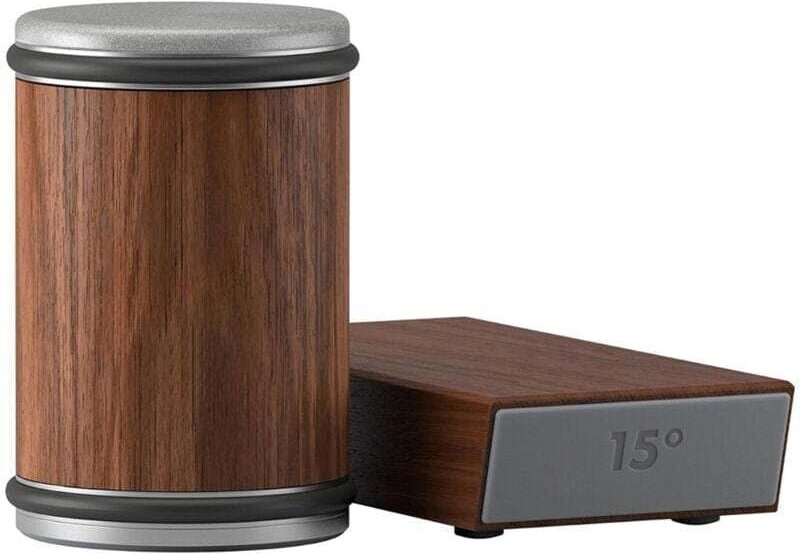 Affilatrice per coltelli a rullo, set professionale di affilatura a rullo diamantato con supporto magnetico a 15/20 grad...