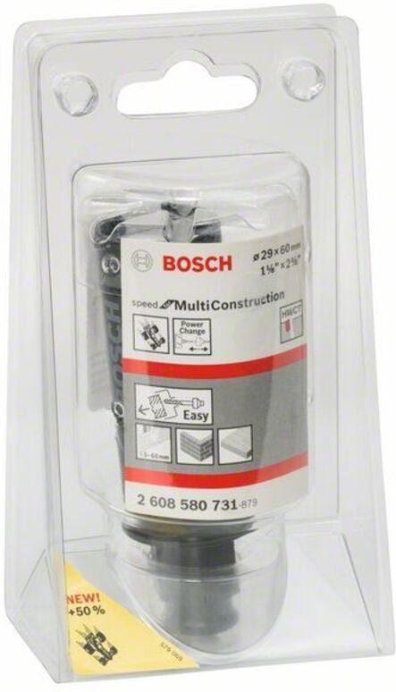Thumbnail - Lochsäge Speed for Multi Construction 29 mm, 1 1/8' - Bosch
