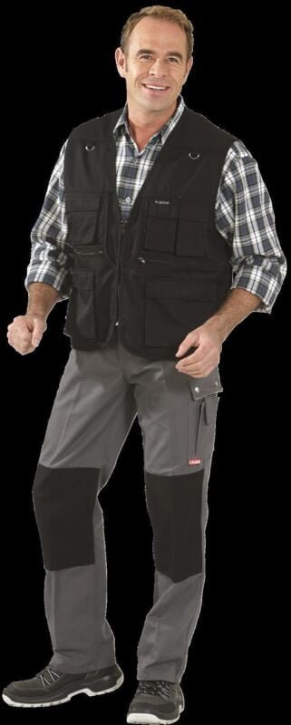 Planam Outdoor Sommer-Weste schwarz L