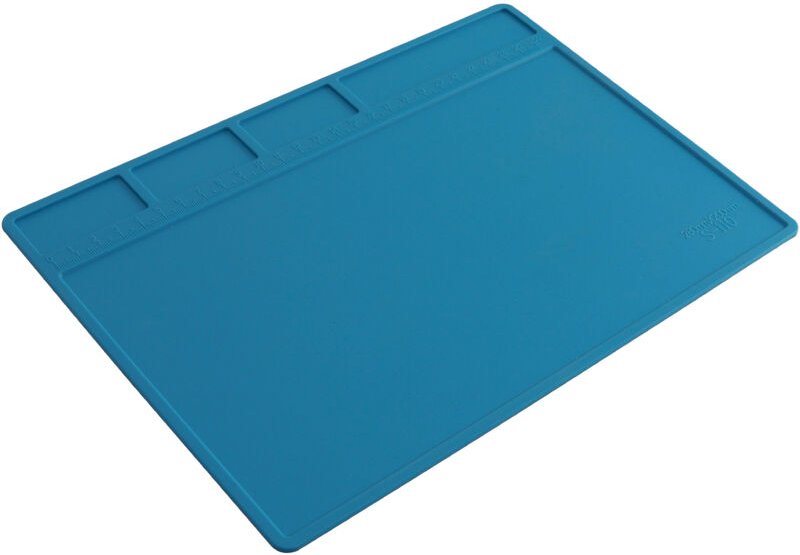 Silikon-Lötmatte S-110, 28x20 cm, blau - Daytools