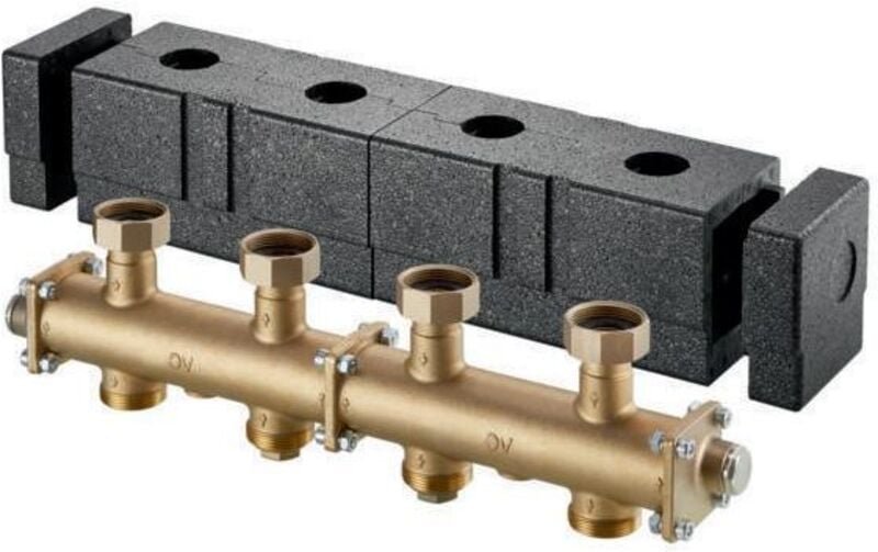 Oventrop - Modulverteiler Reguma für 2 Heizkreise, dn 25