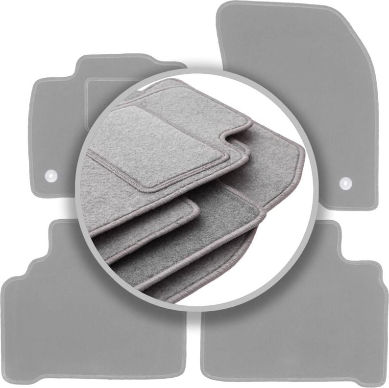 Graue Automatten für: Ford Edge MK2 SUV (2014-)